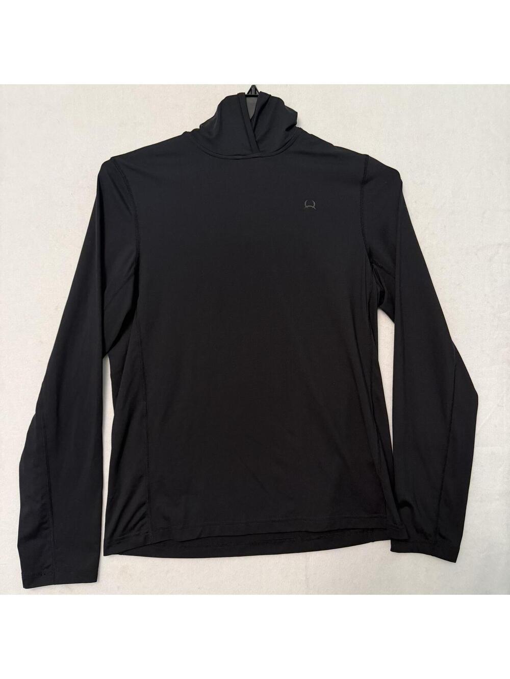 Cinch Arena Flex Sun-Fishing Hoodie Black Men's XS Extra Small Hooded Pullover